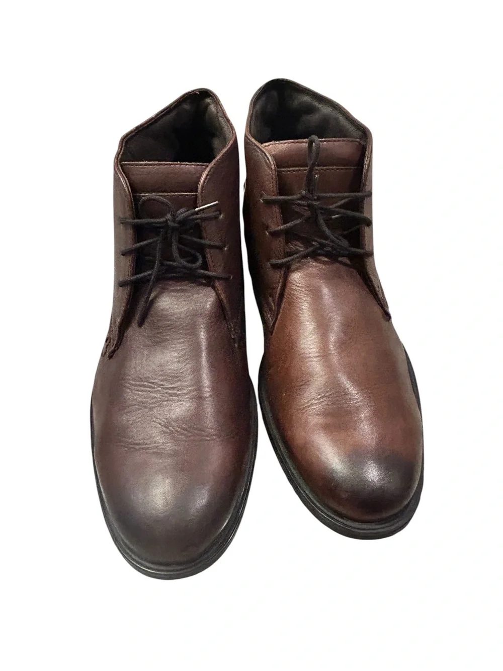 Bostonian Mid Lace Up Cukka Leather Boots Men’s 11 Casual Business Men’s